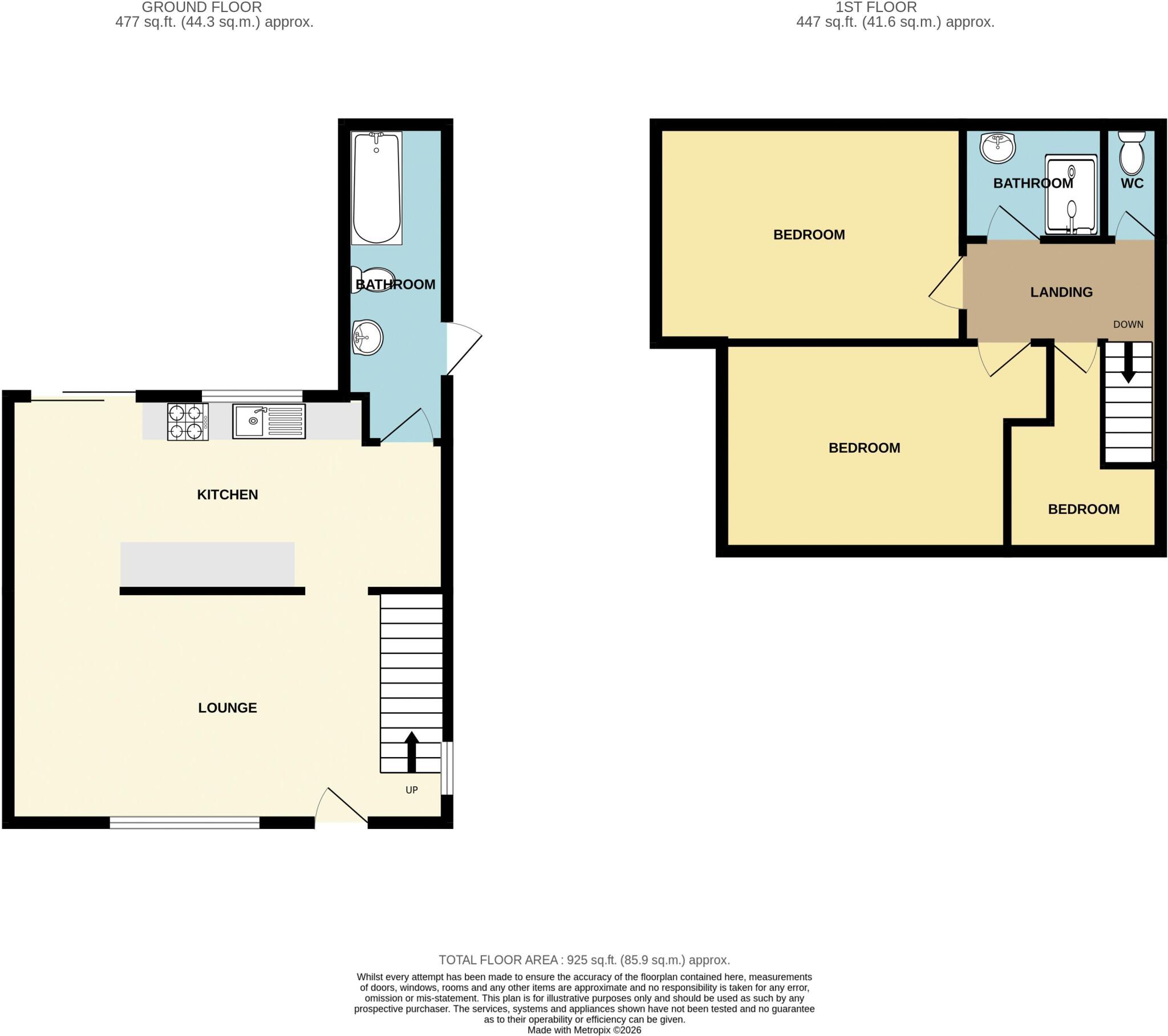 220 Greenbrow Road, Manchester floorplan