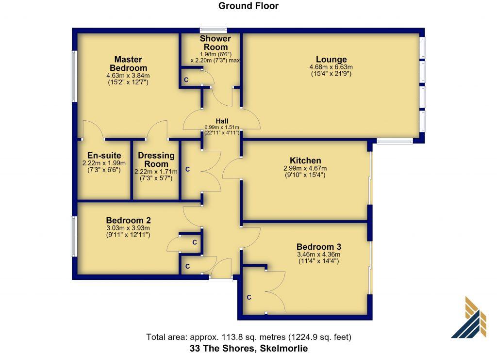33 The Shores, Skelmorlie, PA17 5AZ floorplan