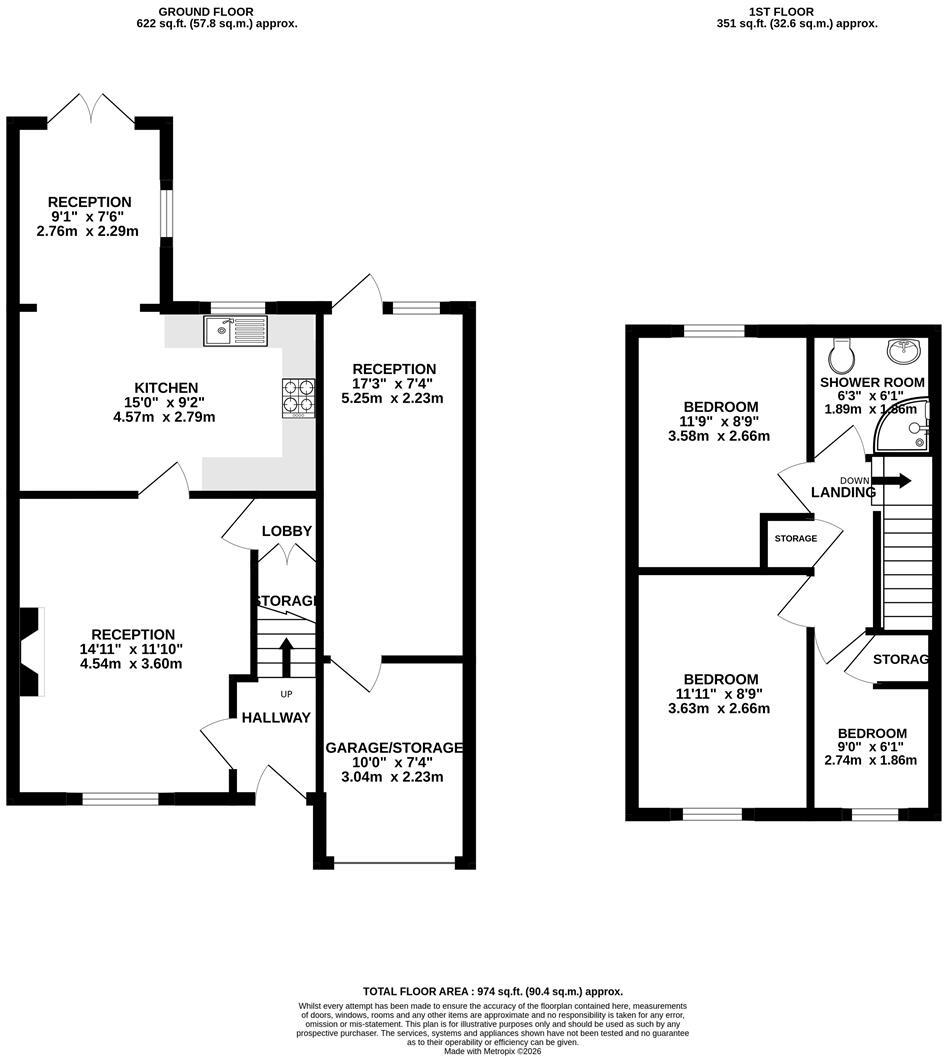 Buckingham Drive | Stoke Gifford floorplan