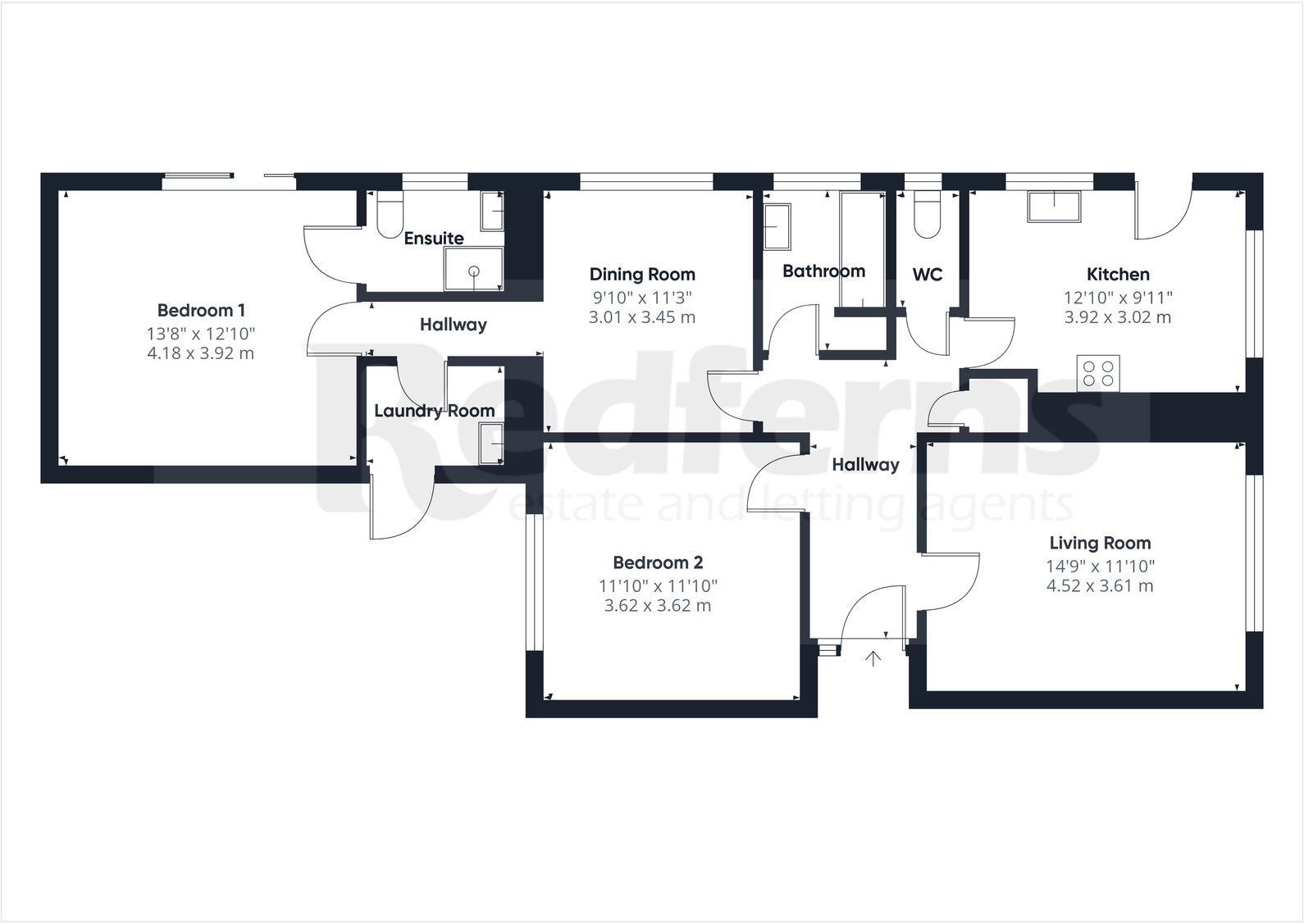 Brookdale, Ottery St. Mary, EX11 1EB floorplan