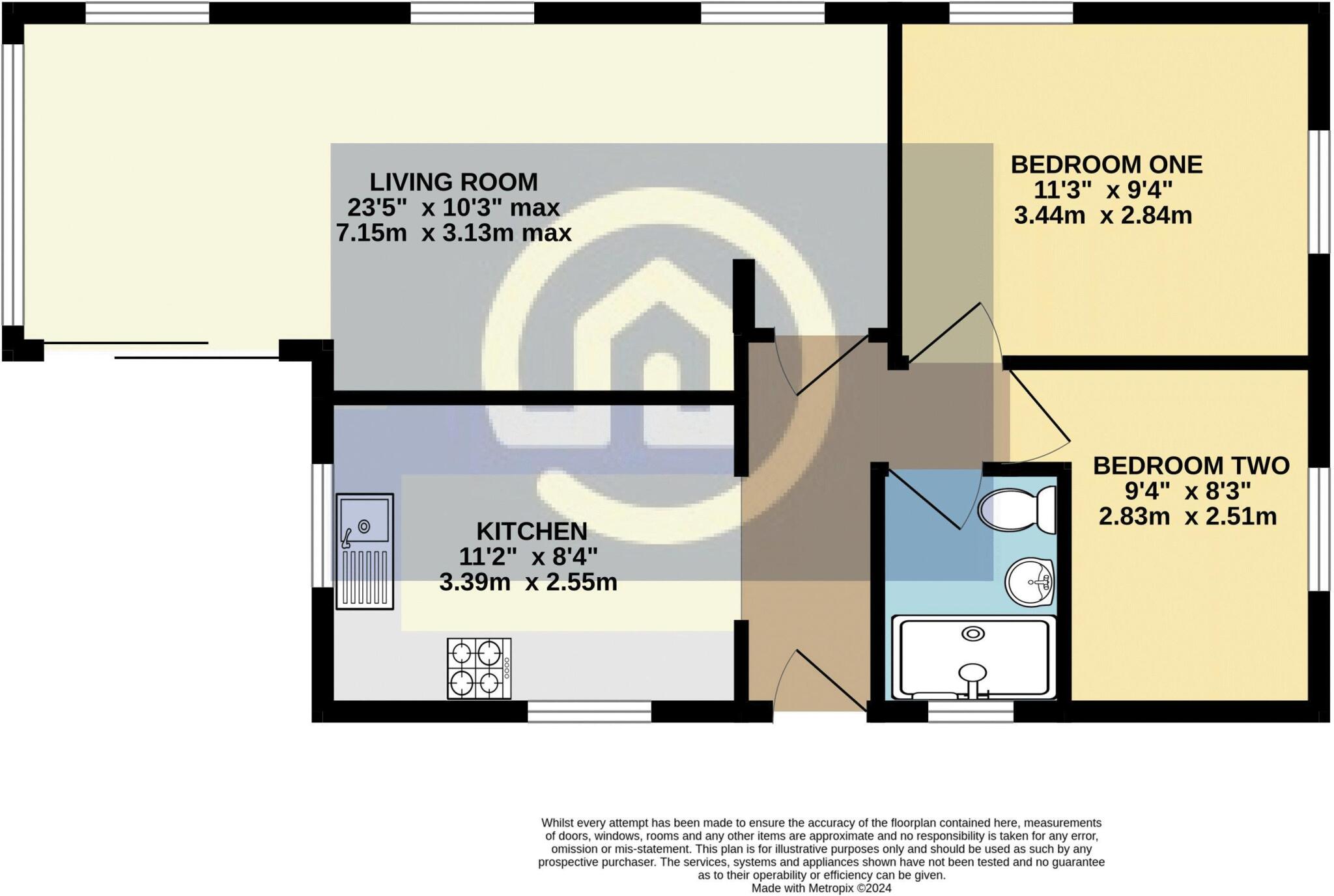 Woodland Park, Wilstead, MK45 floorplan