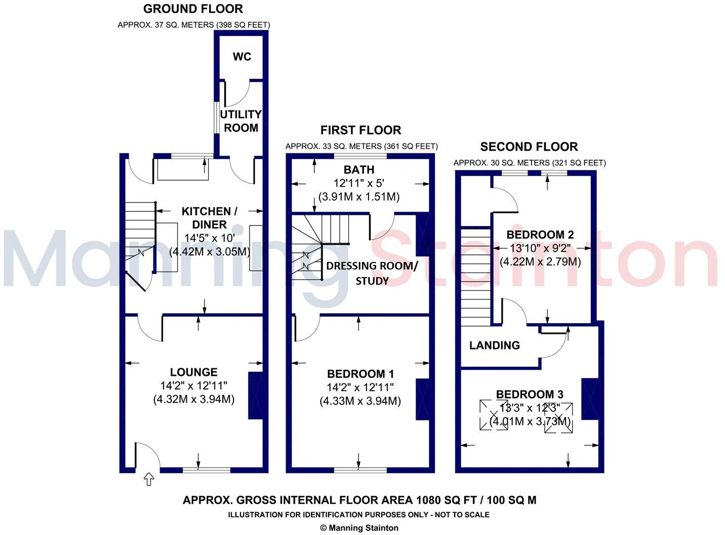 Airedale View, Leeds, West Yorkshire floorplan