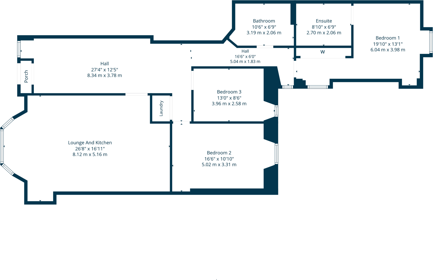 Main Door 9 Dowanside Road, Dowanhill, G12 9YB floorplan