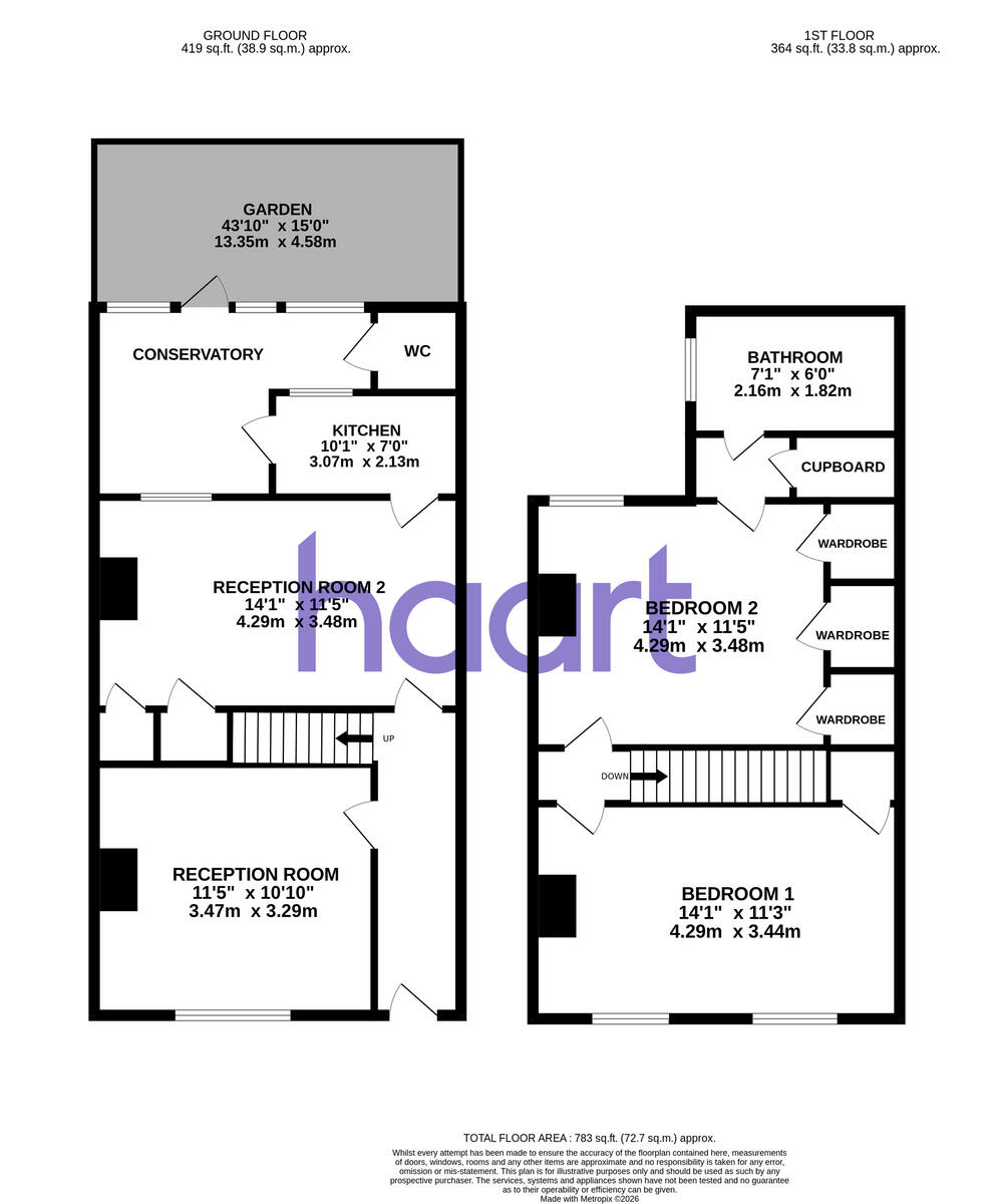 Pridham Road, Thornton Heath floorplan