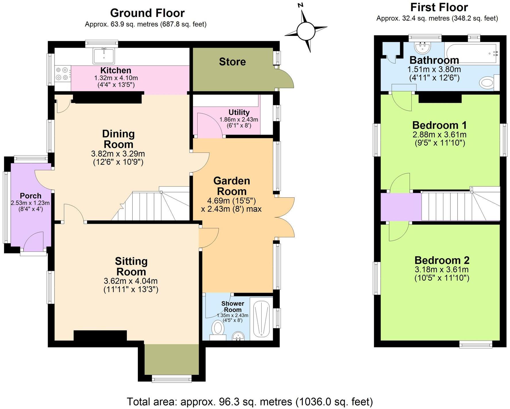 Chapel Lane, Horrabridge, PL20 floorplan