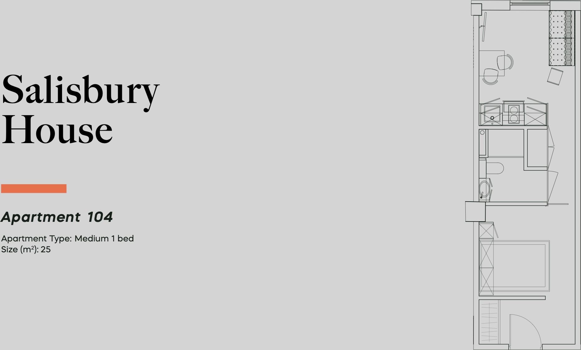 Salisbury House, Granby Row, Manchester floorplan