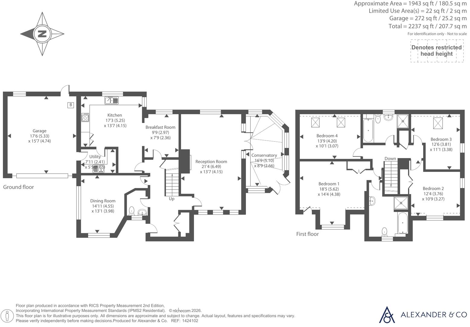 Bevan Court, Winslow, Buckingham floorplan