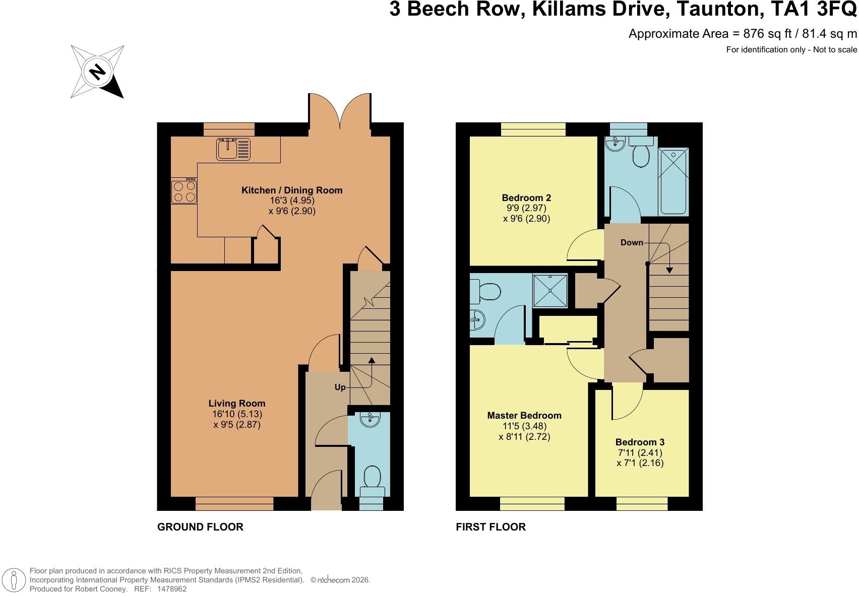 Killams Drive, Taunton floorplan