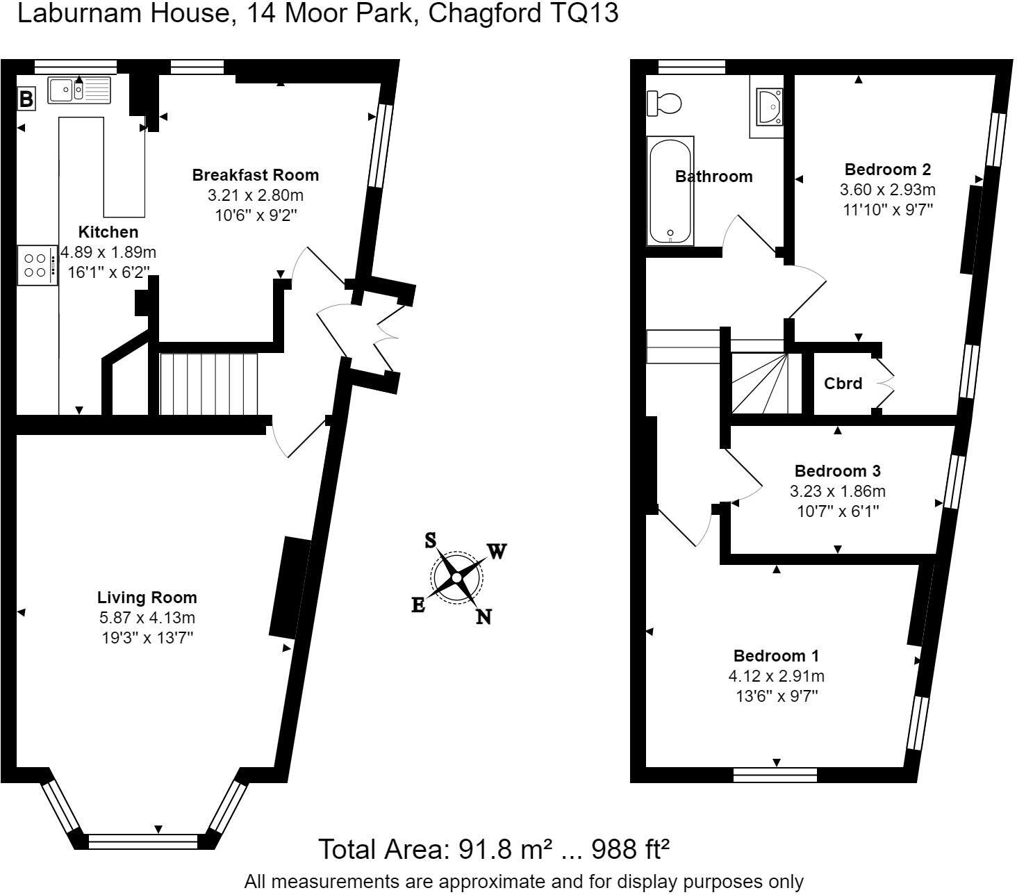 Moor Park, Chagford floorplan