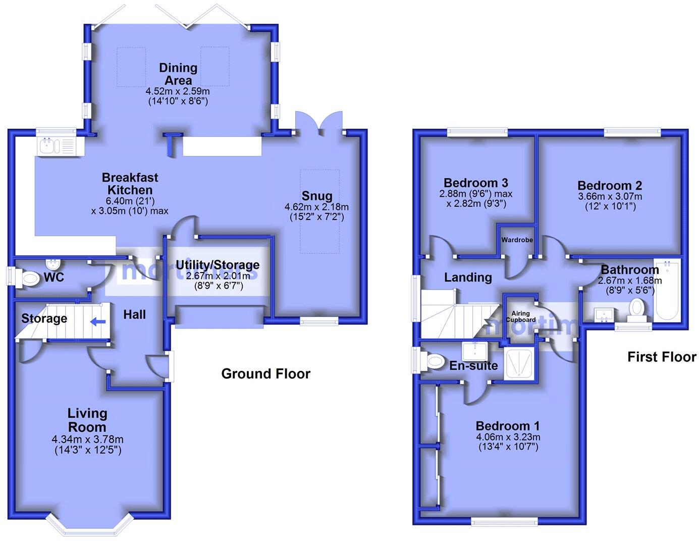 Henry Place, Clitheroe, Lancashire, BB7 floorplan