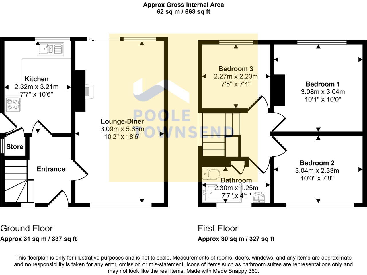 Cedar Road, Barrow-in-furness, LA14 5ED floorplan