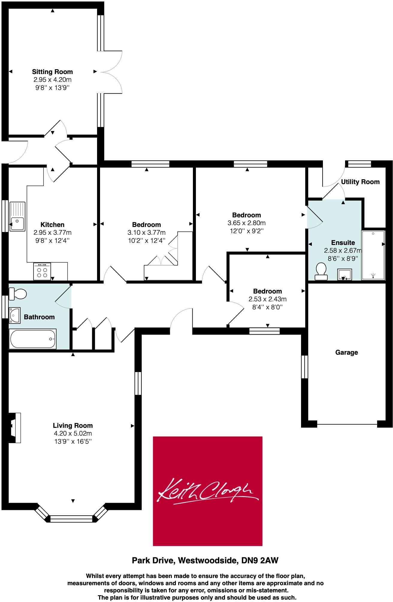 Park Drive, Westwoodside floorplan