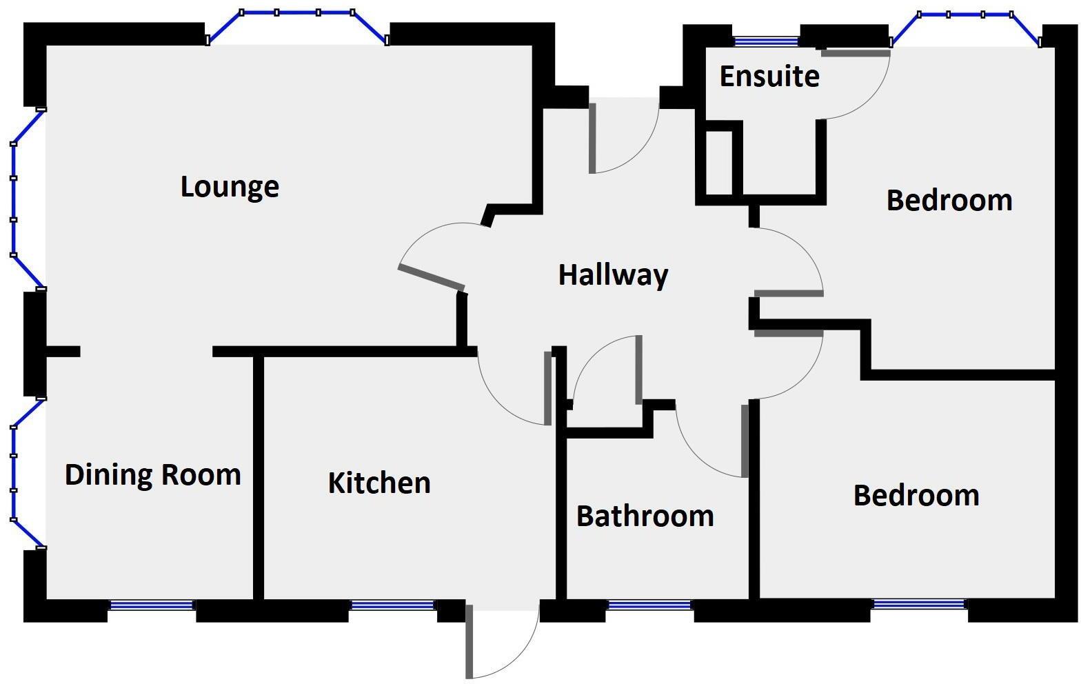 Cerne Villa Park, Chickerell, Weymouth floorplan