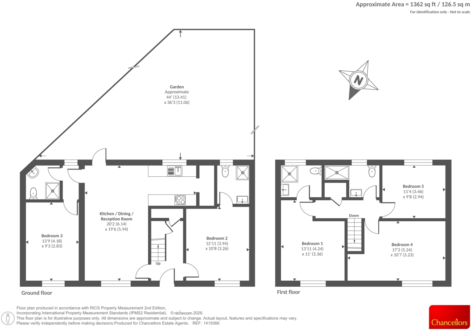 Kinross Drive, Sunbury On Thames, TW16 floorplan