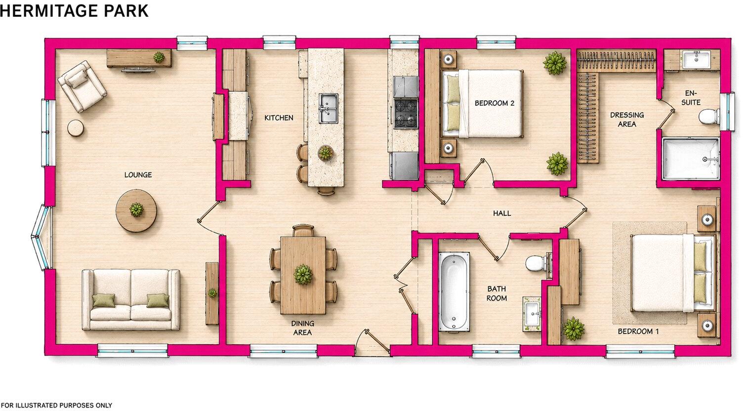 Hermitage Park, Warfield, Bracknell, Berkshire, RG42 floorplan