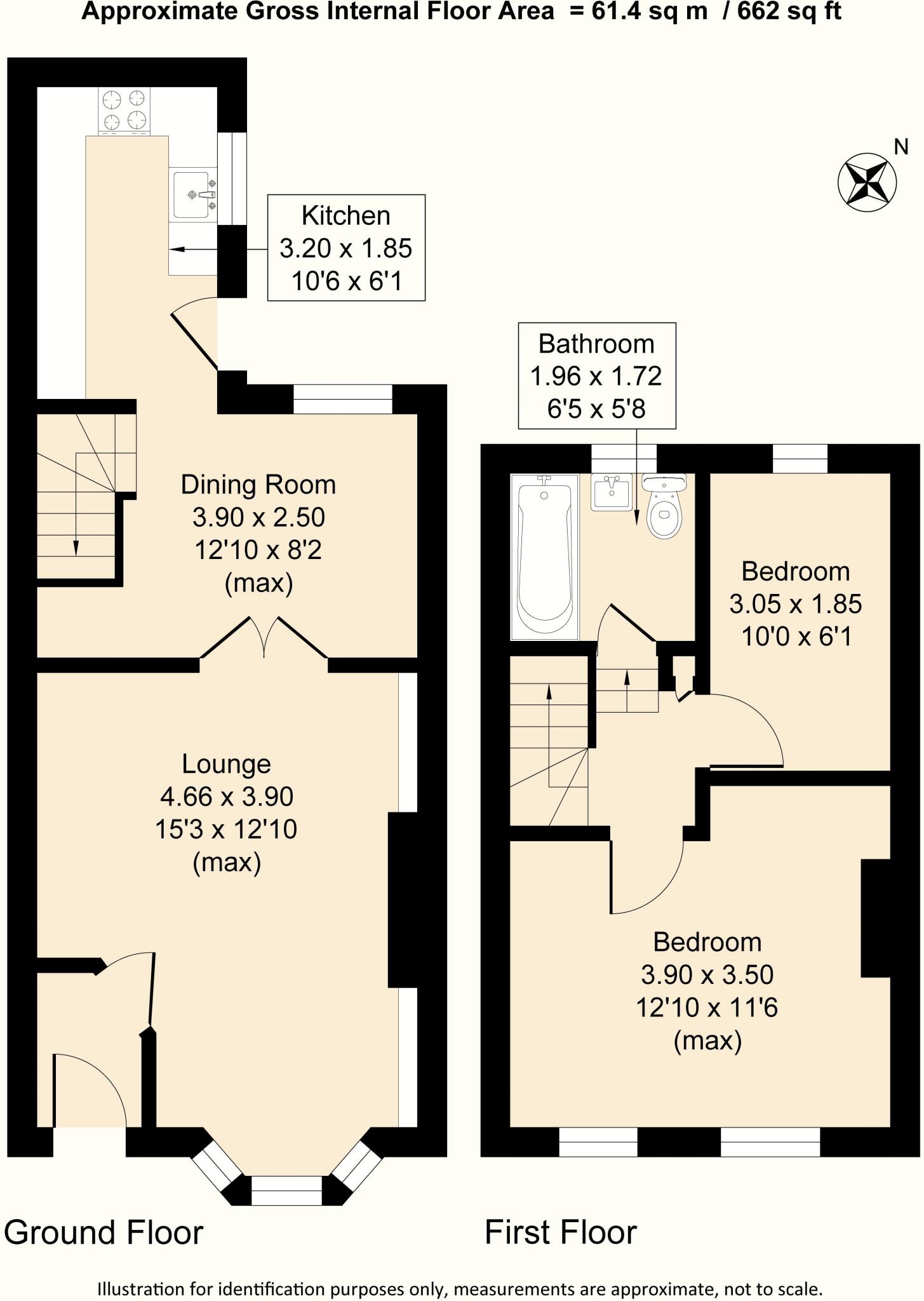 Frederick Street, Littleborough, OL15 8DZ floorplan
