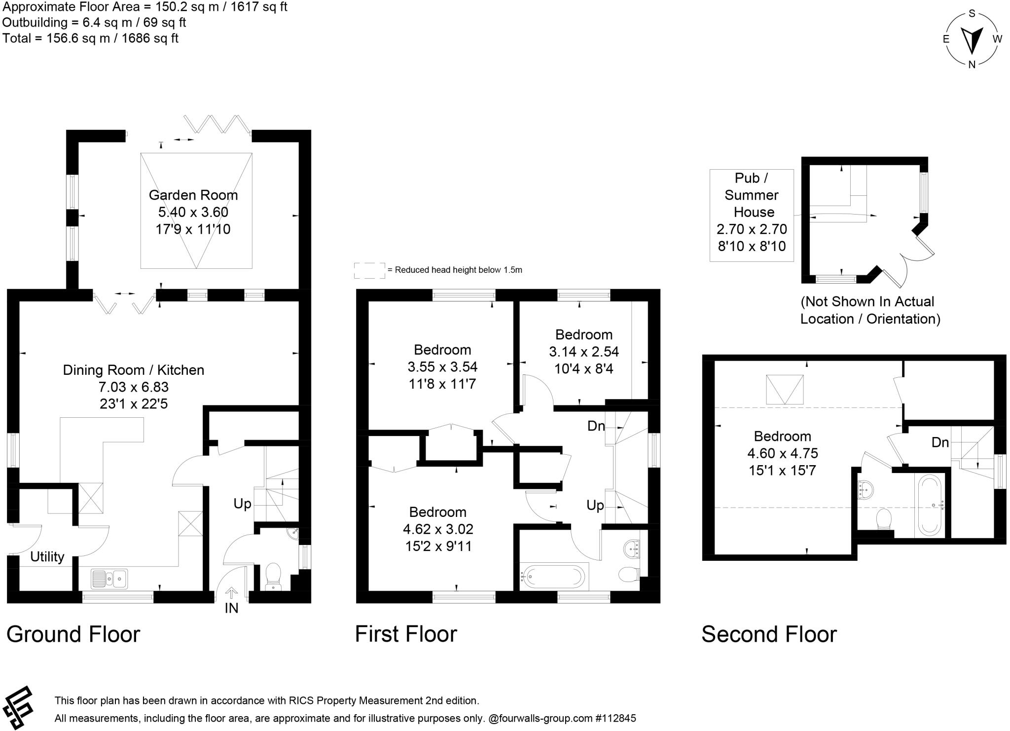 Craven Way, Kintbury, Hungerford, West Berkshire floorplan