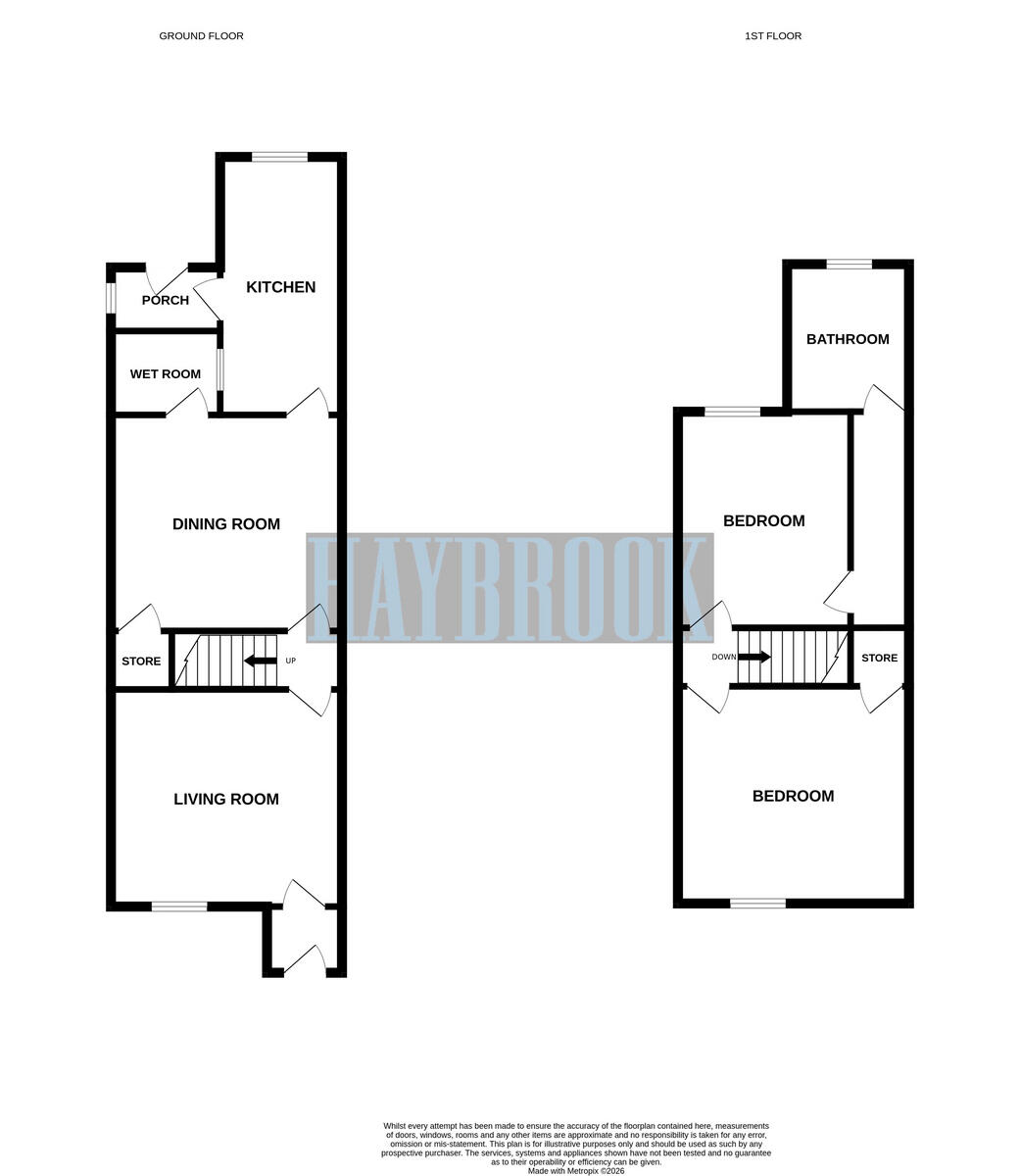 Barnsley Road, Brierley floorplan
