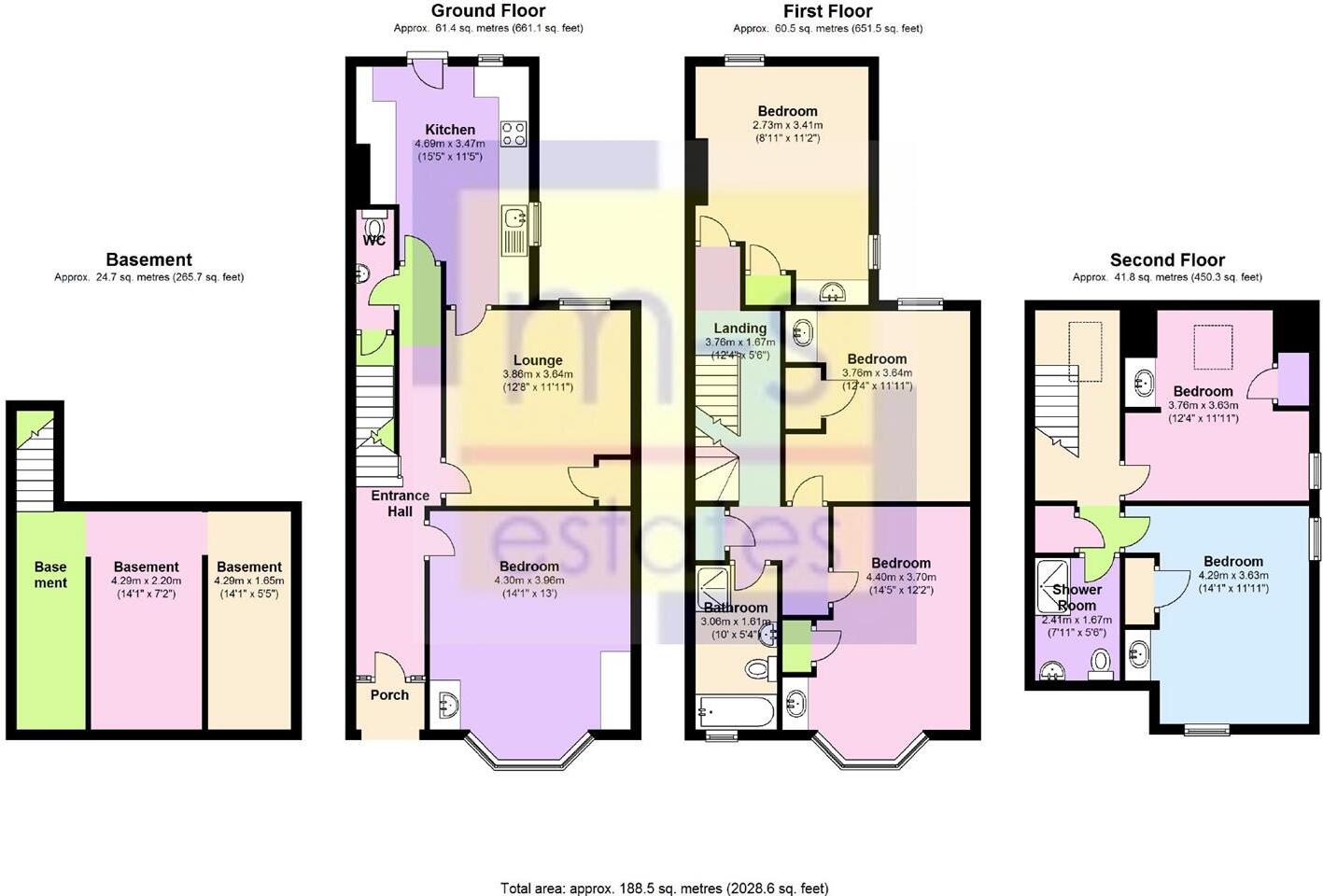£120pppw Sherwin Road, Lenton, Nottingham floorplan