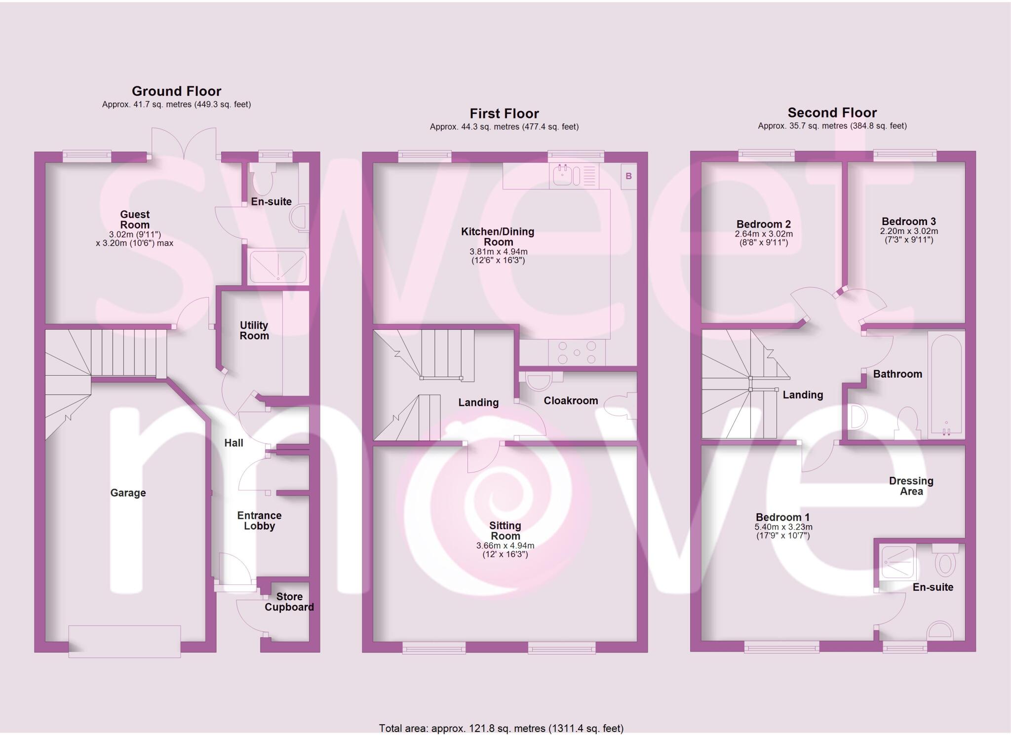 Ropery Walk, Pocklington floorplan