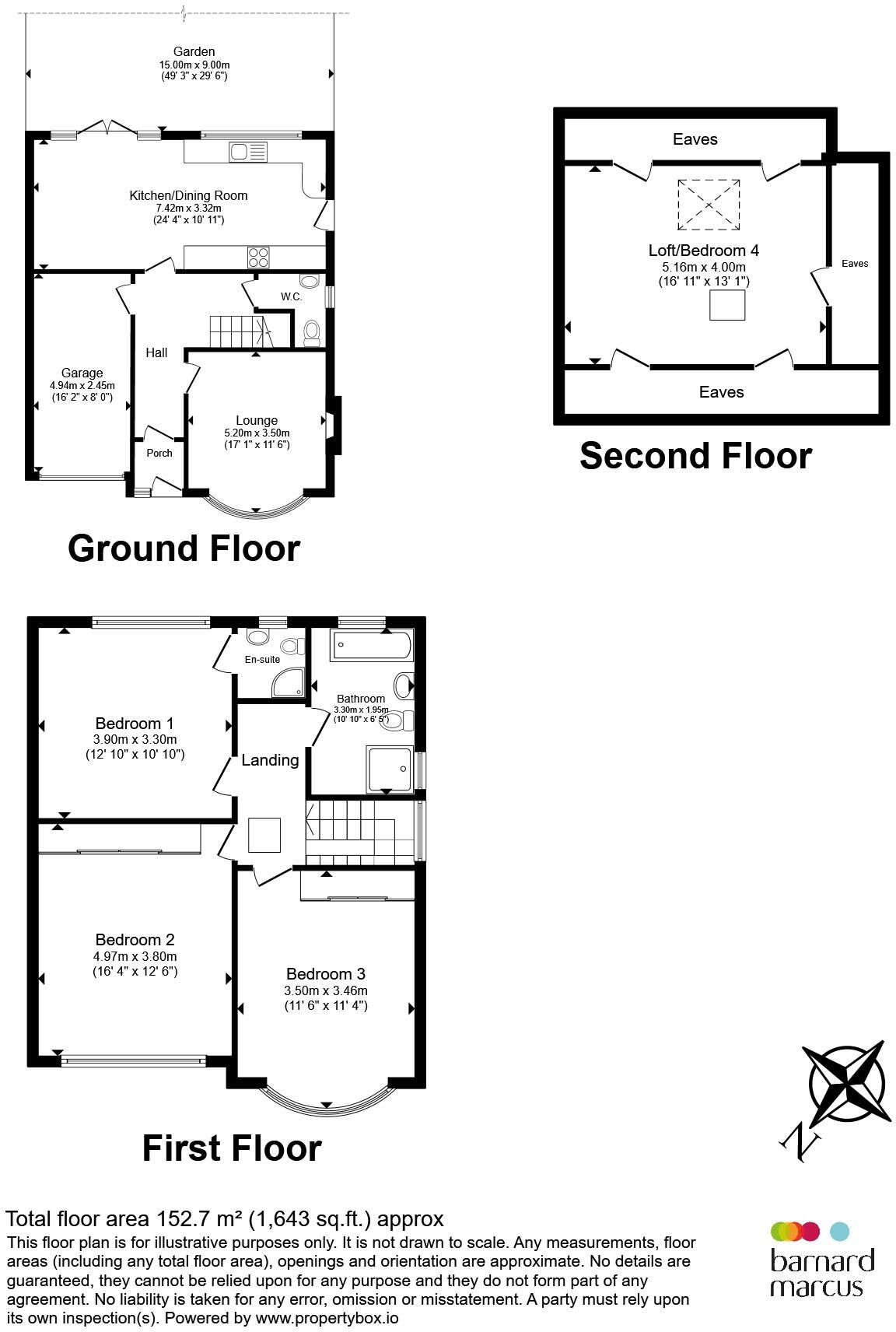 Farnham Close, London floorplan