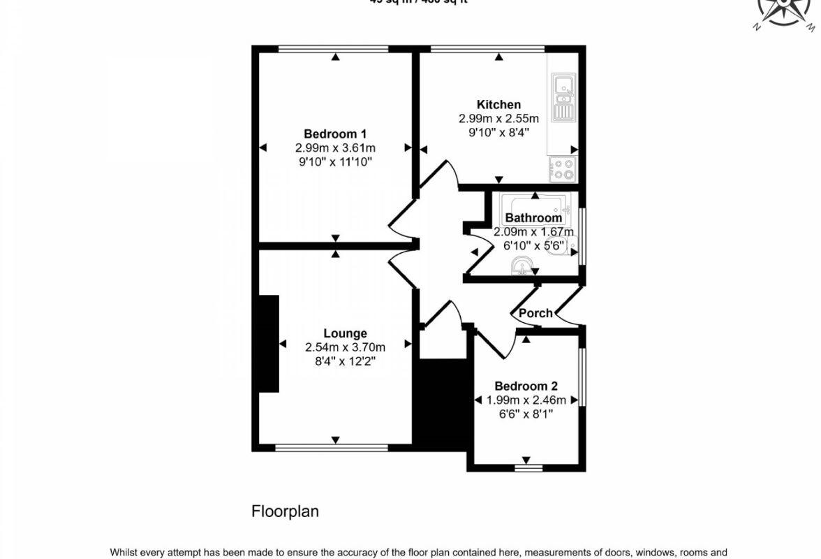 82 Holly Hill Road, Erith, Kent, DA8 1QD floorplan