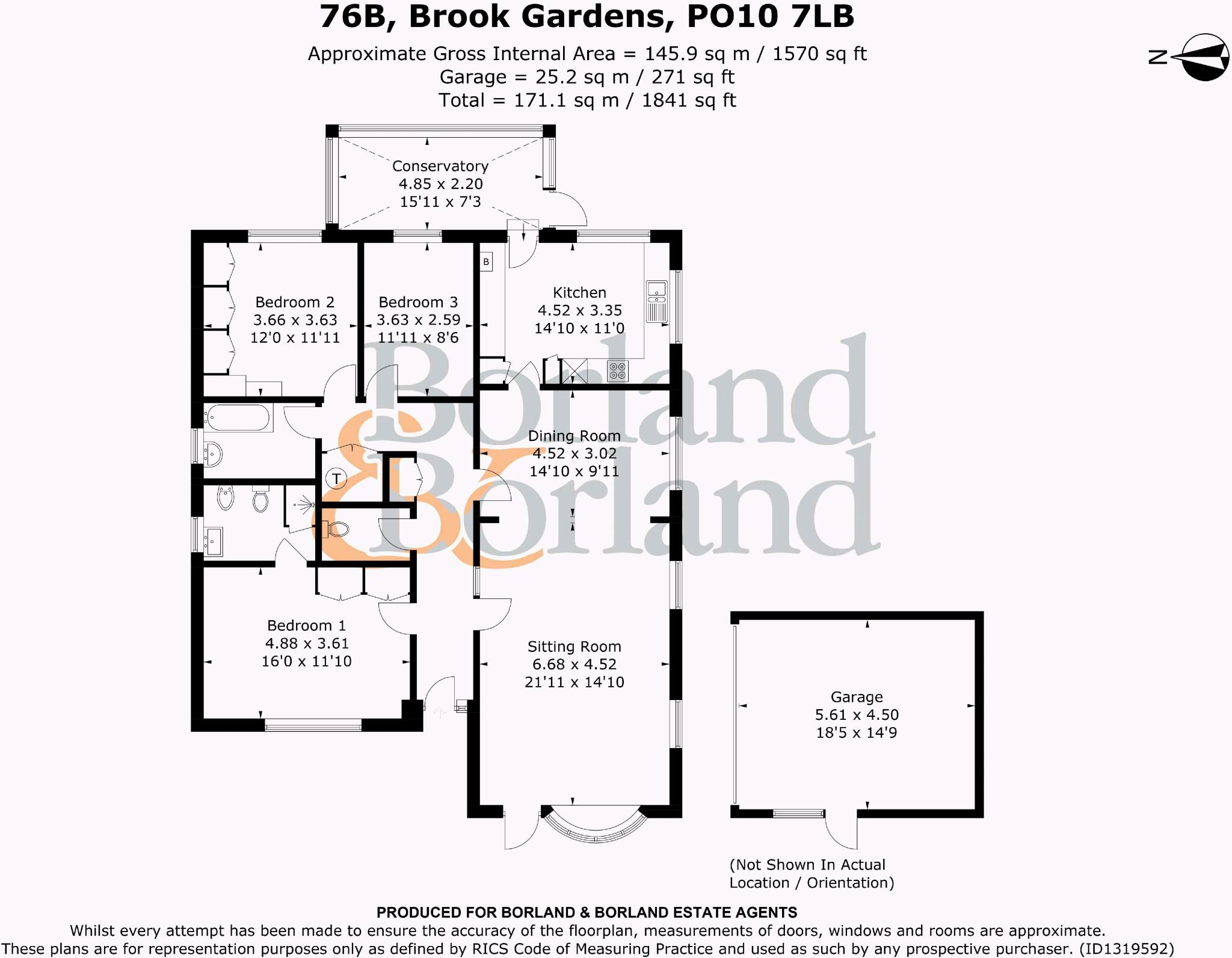 Brook Gardens, Emsworth floorplan