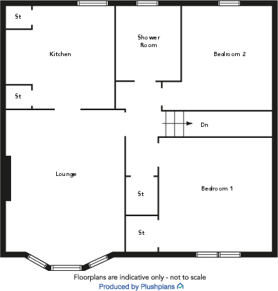 98 Athelstane Road, Glasgow, G13 3QY floorplan