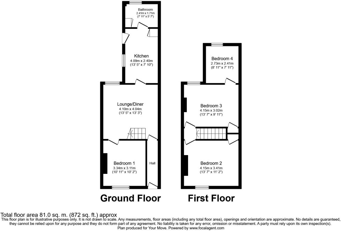 Riverdale Road, Canterbury, Kent, CT1 floorplan