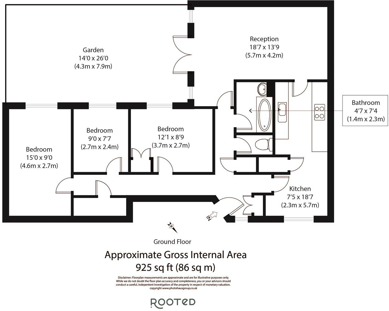 Brinkworth Way, Prince Edward Road, Hackney, London, E9 floorplan