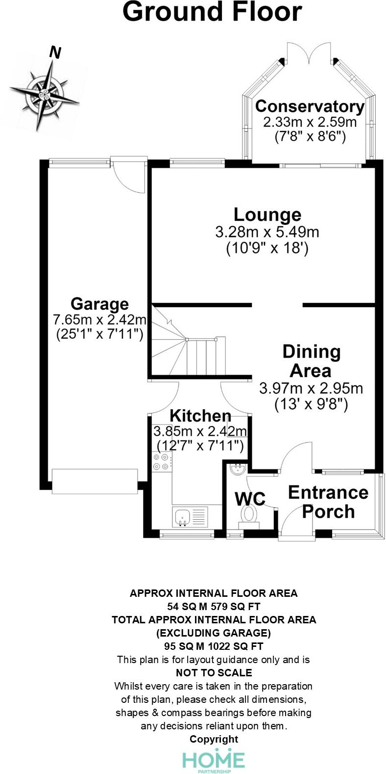 New England Close, Bicknacre, Chelmsford floorplan