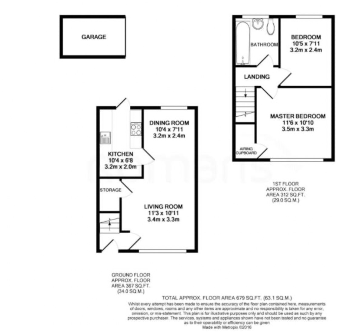Osney Road, Maidenhead, Berkshire, SL6 7UQ floorplan