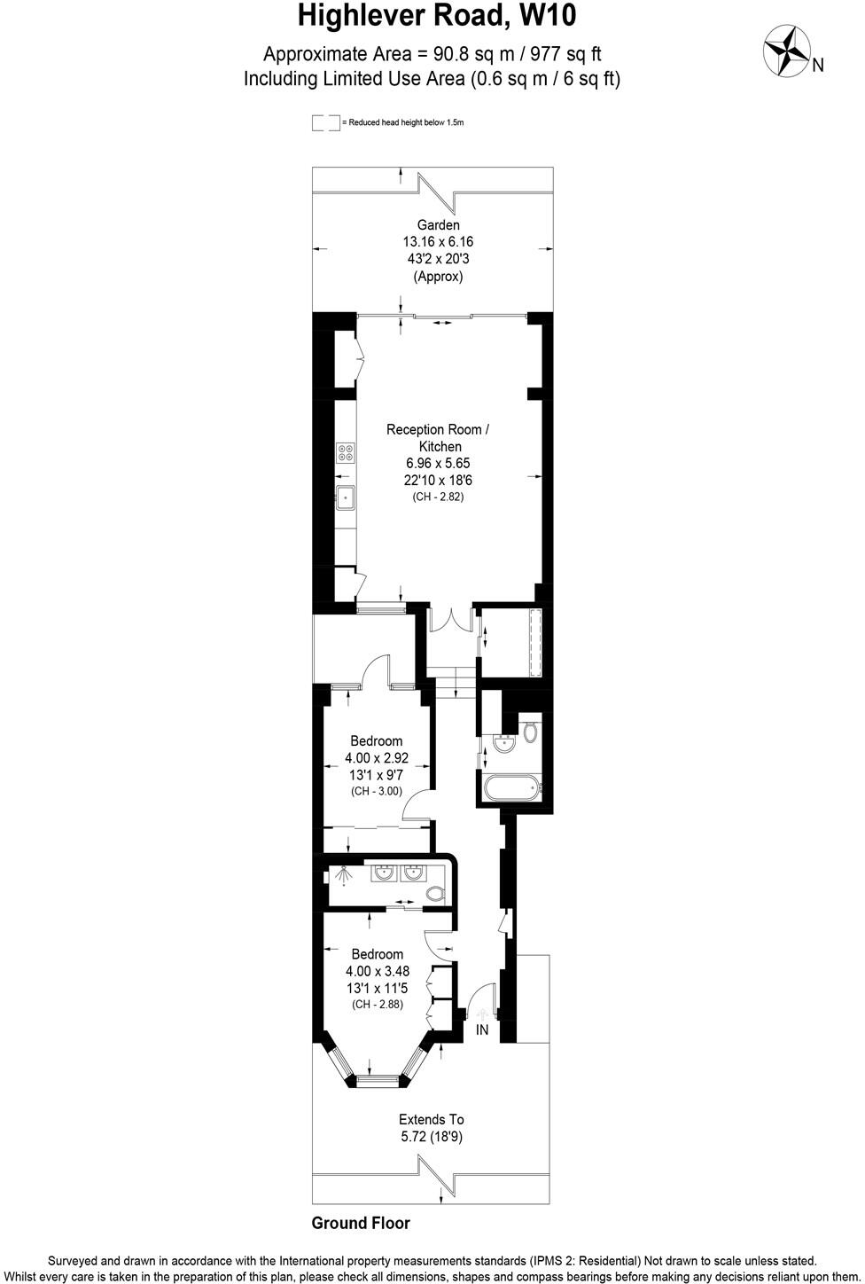 Highlever Road, London, W10 floorplan