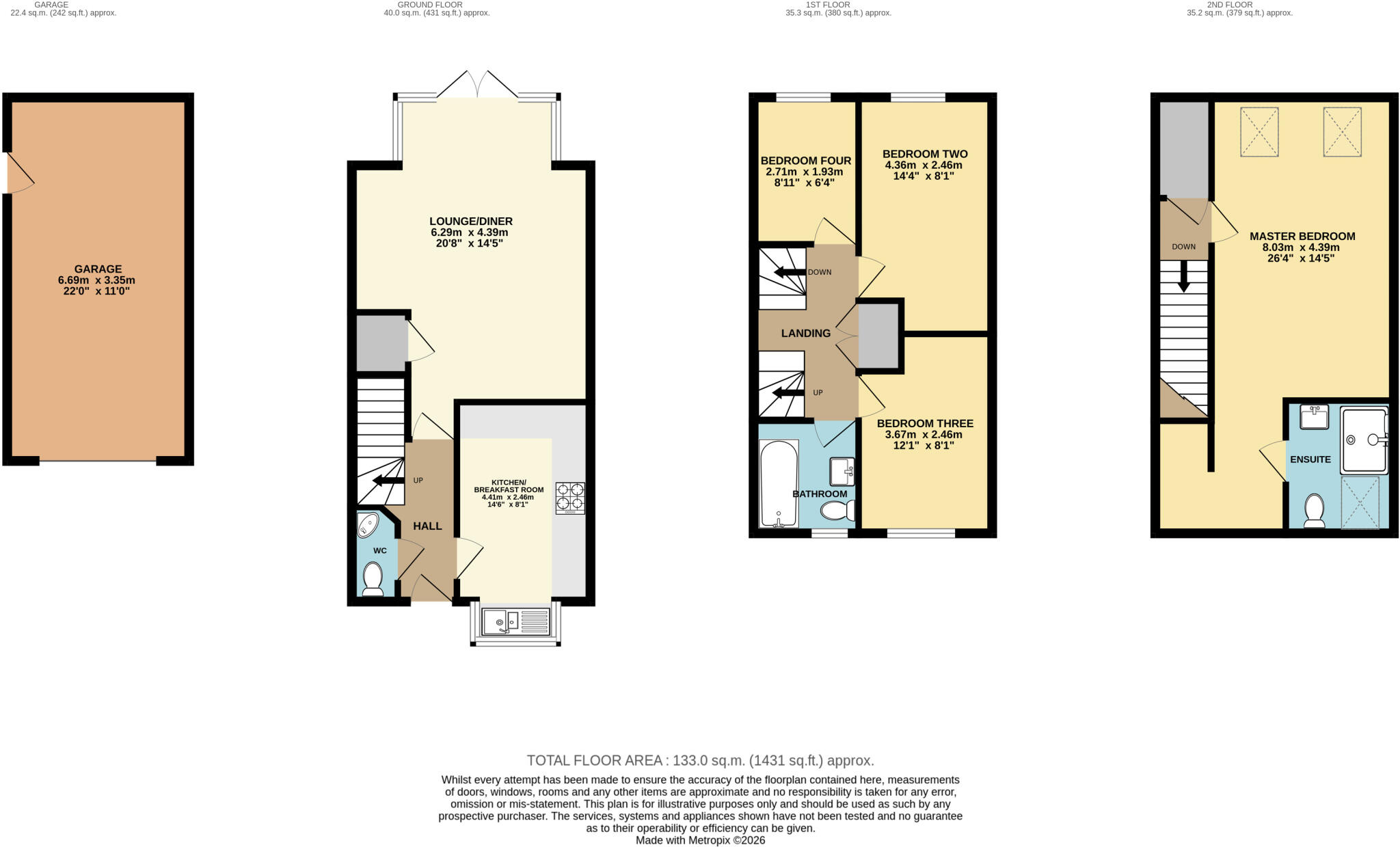 Design Drive, Dunstable, Beds, LU6 floorplan