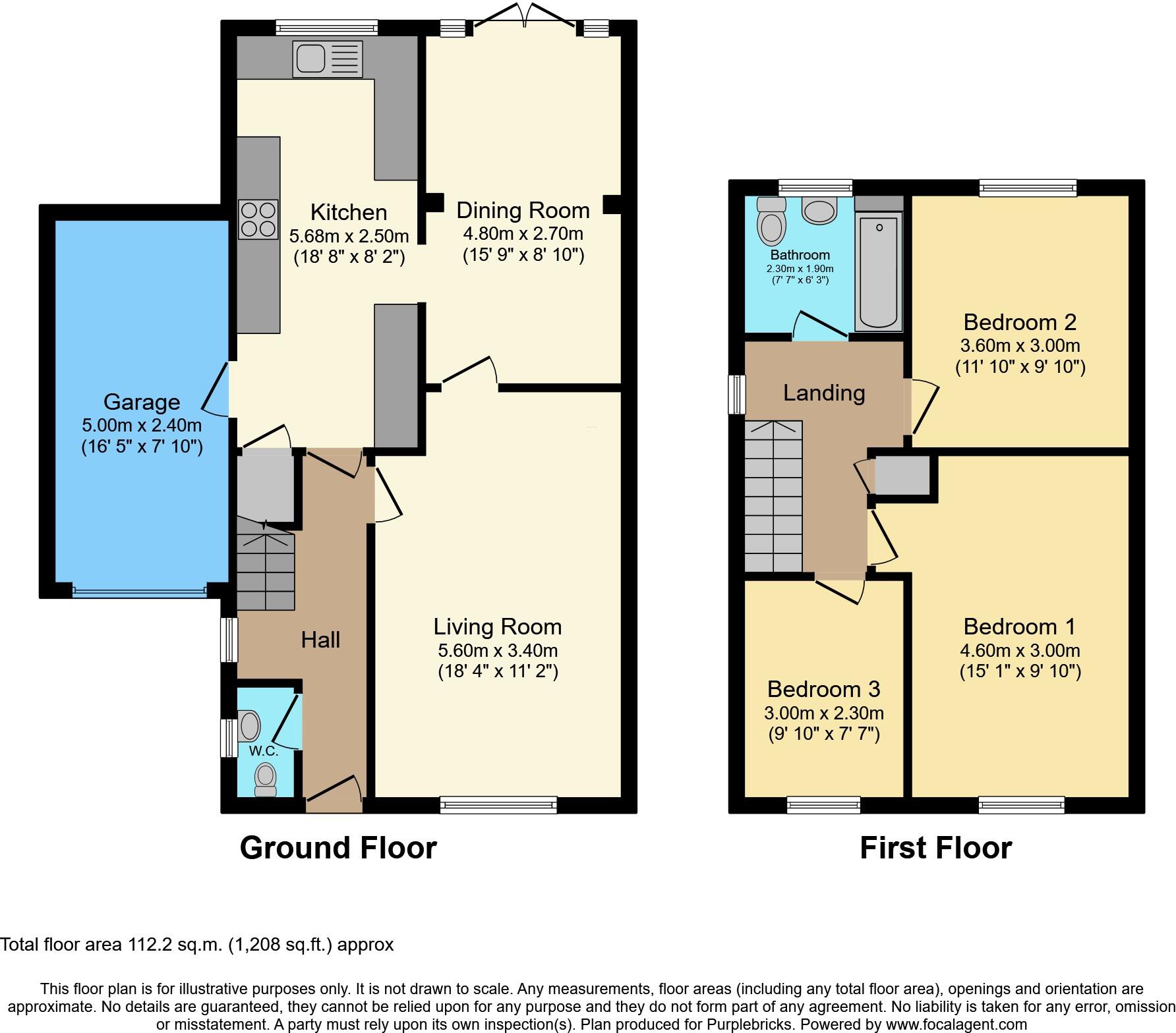Vincent Close, Warrington, WA5 floorplan