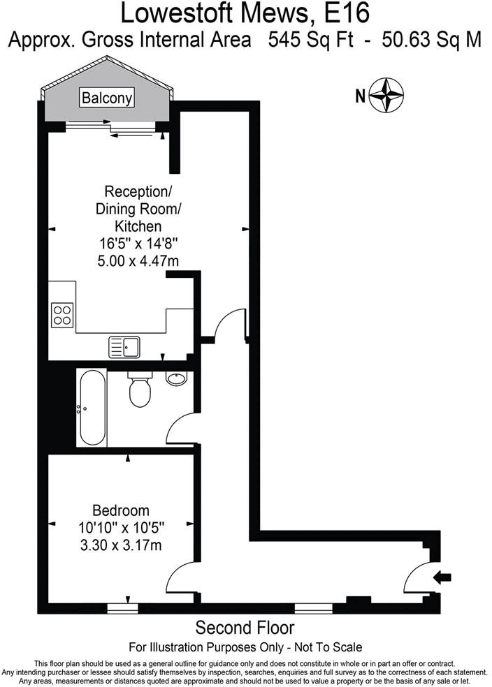 Lowestoft Mews, Galleons Lock, E16 floorplan