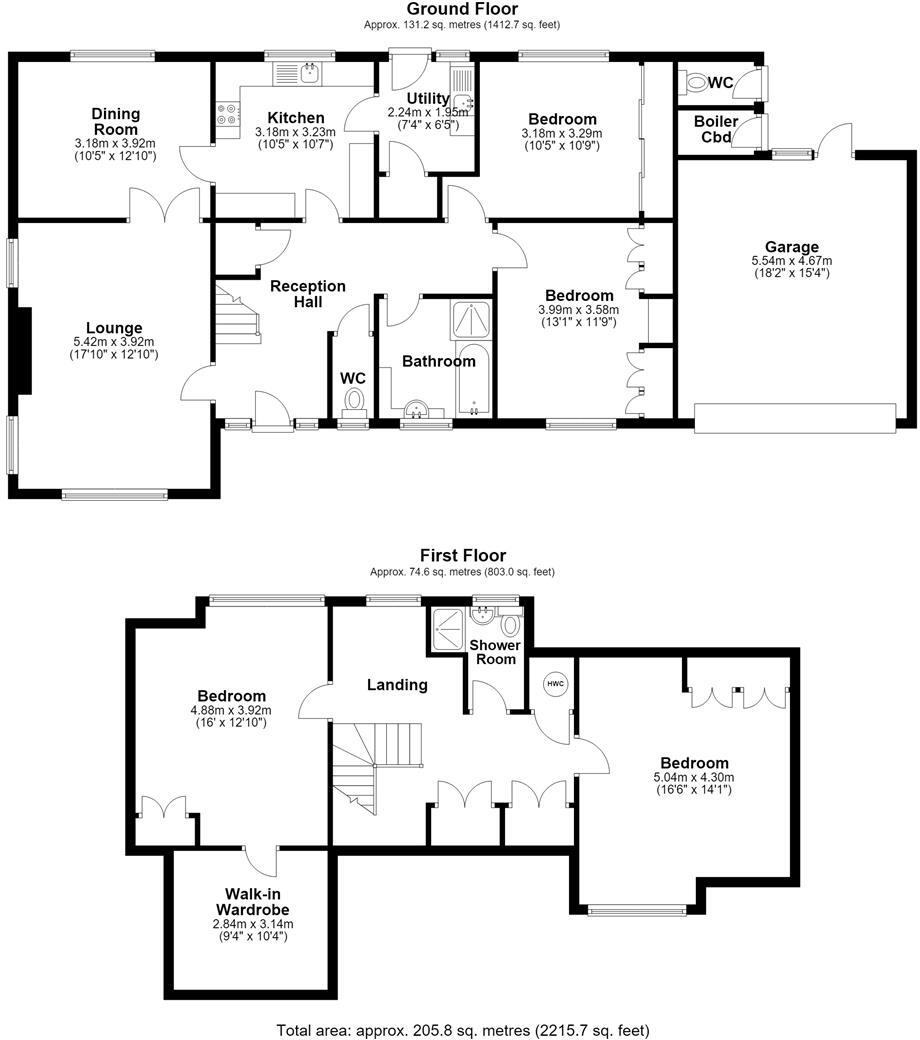 Robin Lane, Edgmond, Newport floorplan