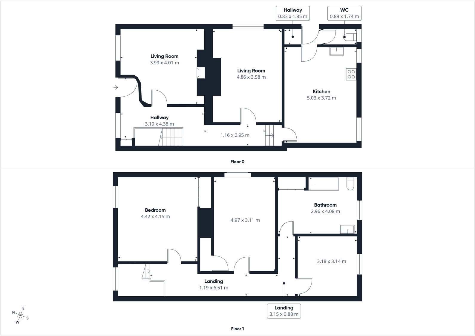Newland Street, Coleford floorplan
