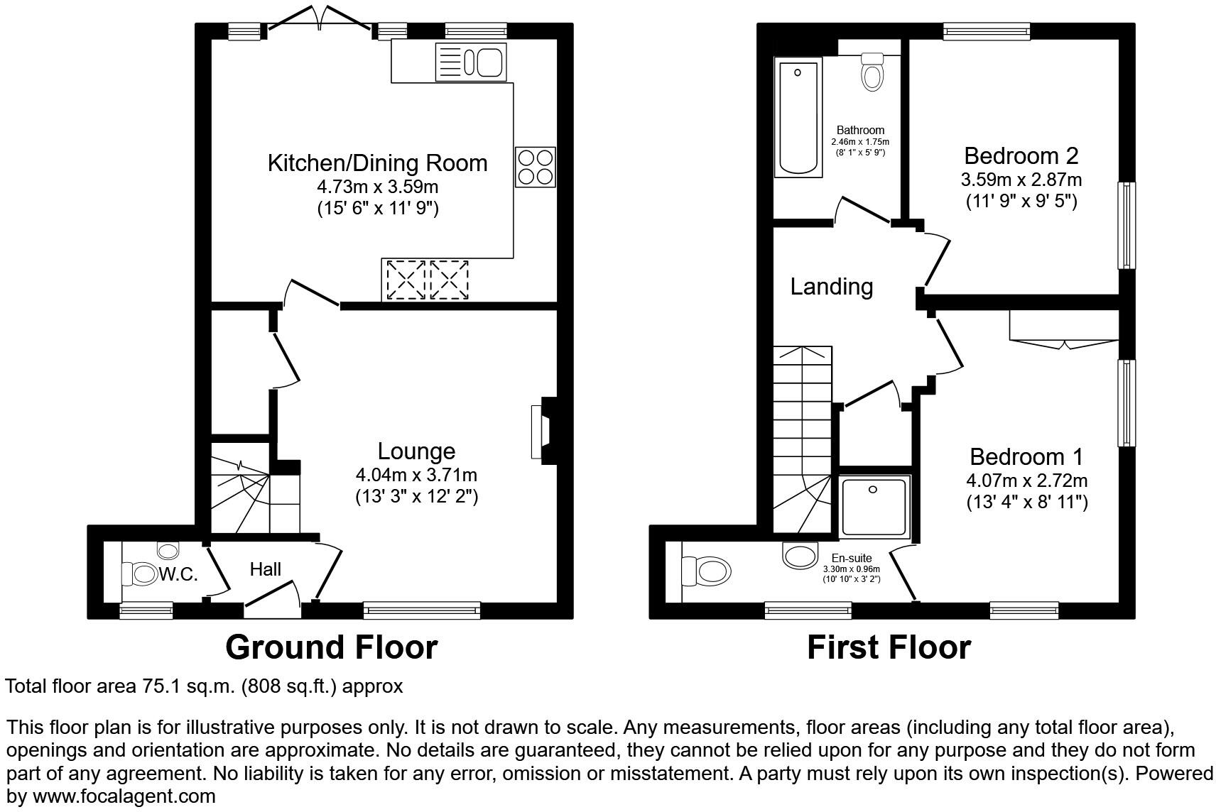 Upper Rissington, Gloucestershire floorplan