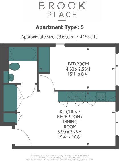 Brook Place, Sheffield Sheffield S11 floorplan