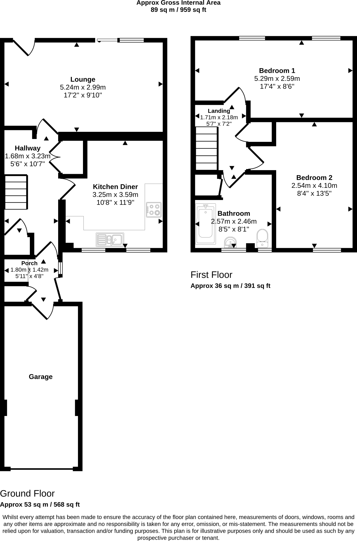 Brownsea Close, Birmingham floorplan