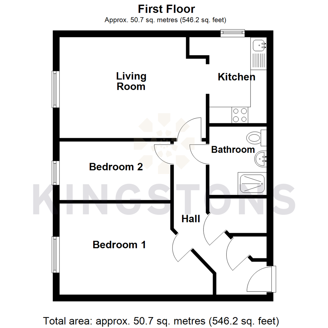 Wharf Court, Spa Road, Melksham, Wiltshire floorplan