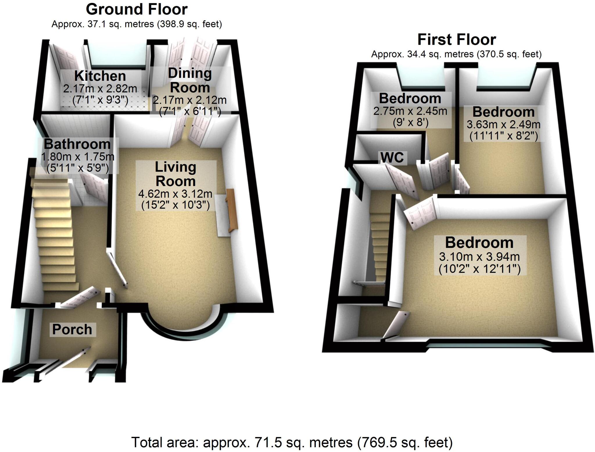 Cherrington Drive, Castleton, Rochdale, OL11 floorplan