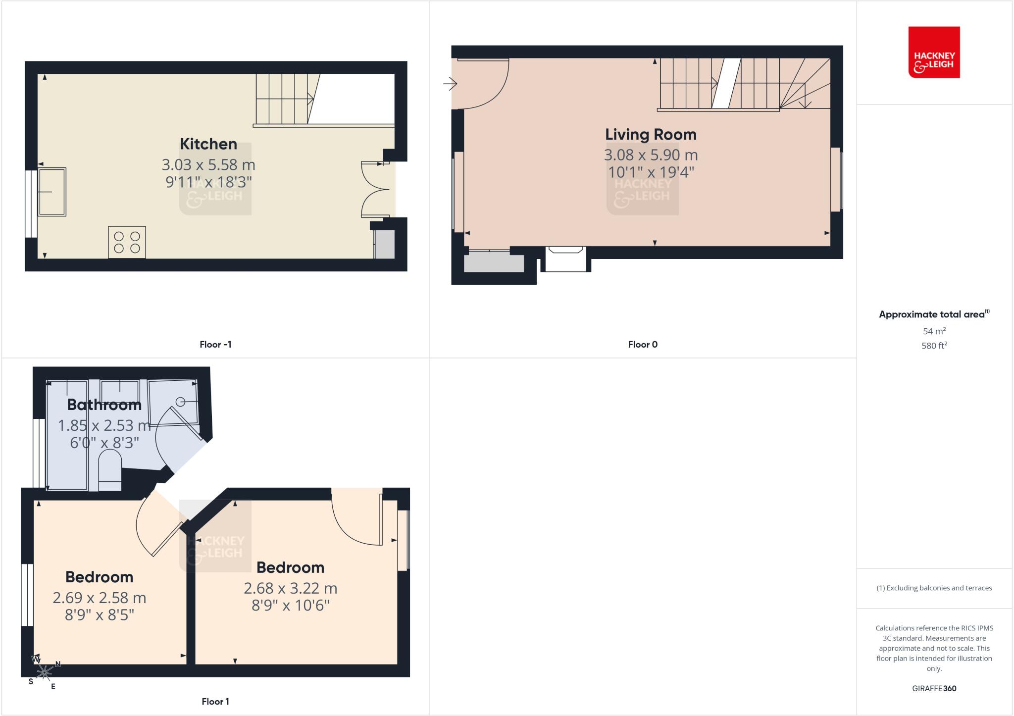 26 Caroline Street, Kendal, LA9 4SH floorplan