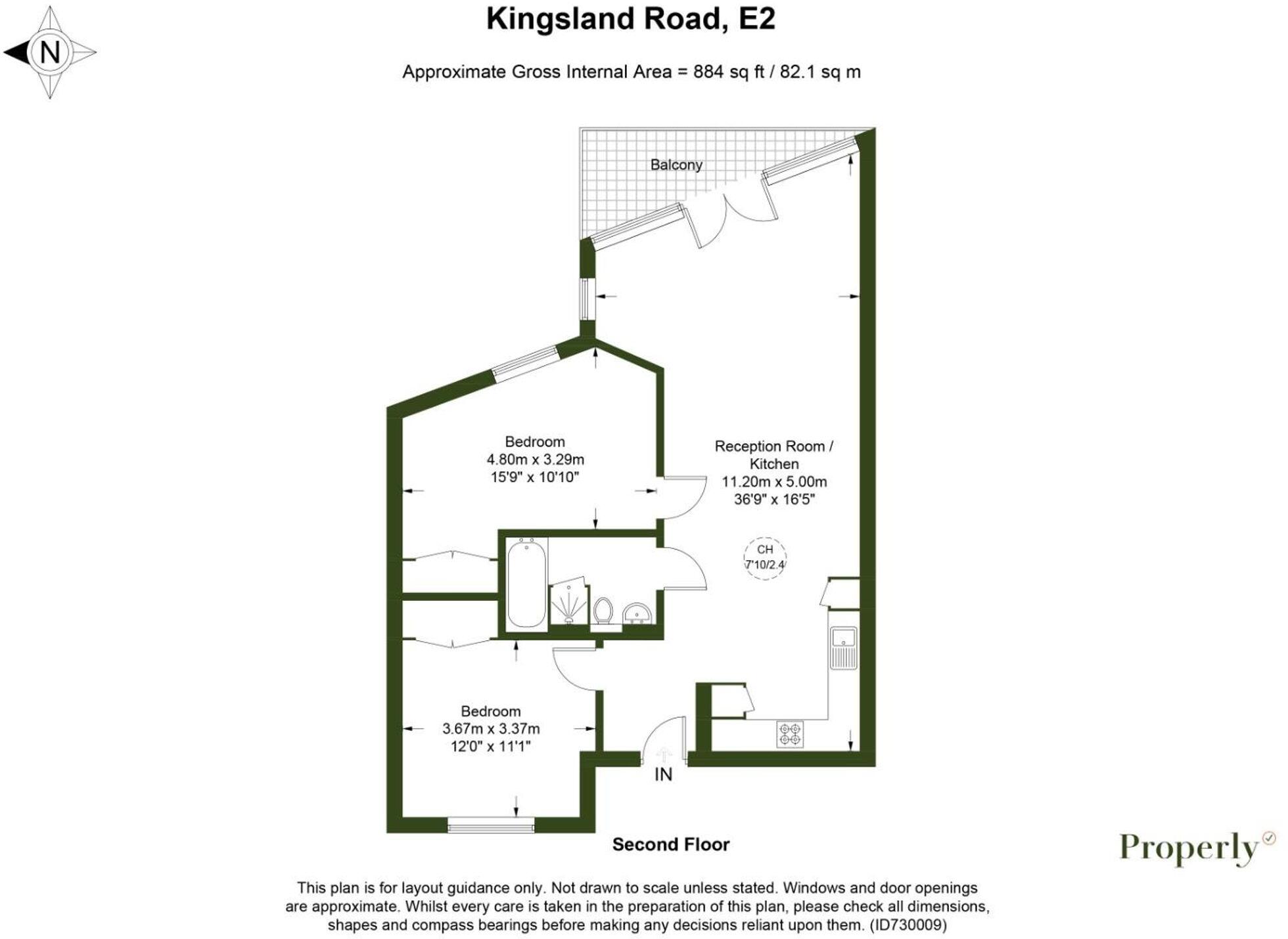 Kingsland Road, London, E2 floorplan