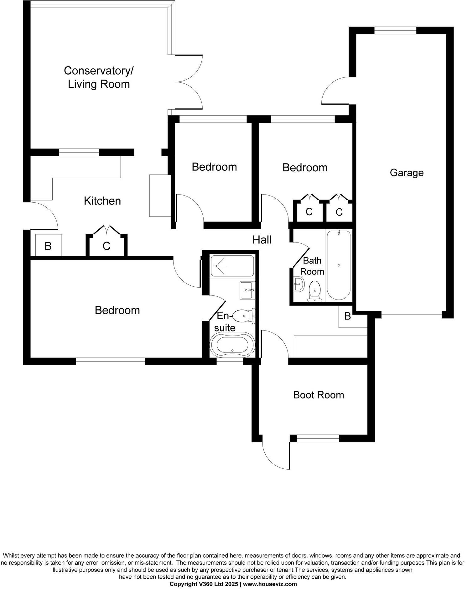 35, Valley View, St Teath PL30 floorplan