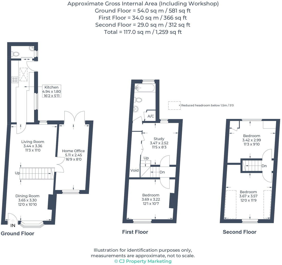 King Street, Chesham, Buckinghamshire, HP5 1LZ floorplan