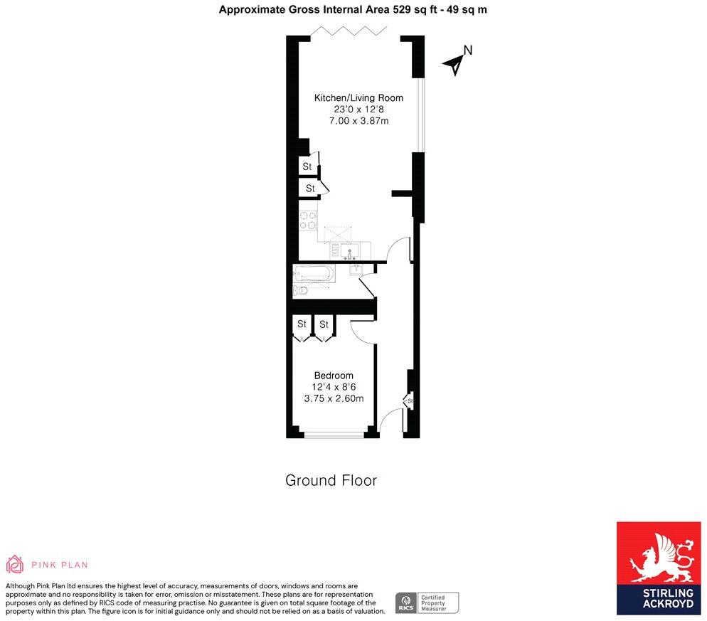 Kings Avenue, London, SW4 floorplan