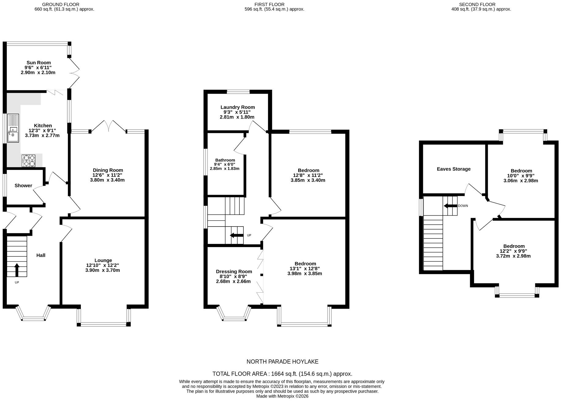 North Parade, CH47 floorplan