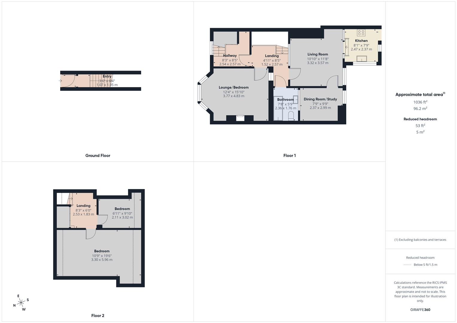 Eskdale Terrace, Cullercoats floorplan